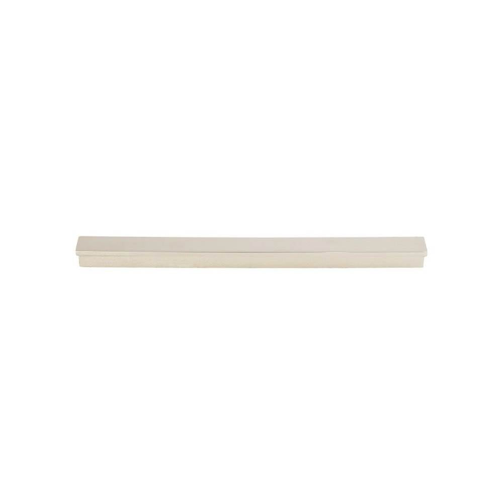 Top Knobs TK1045 Minetta Tab Pull 8 13/16 Inch (c-c) - Polished Nickel