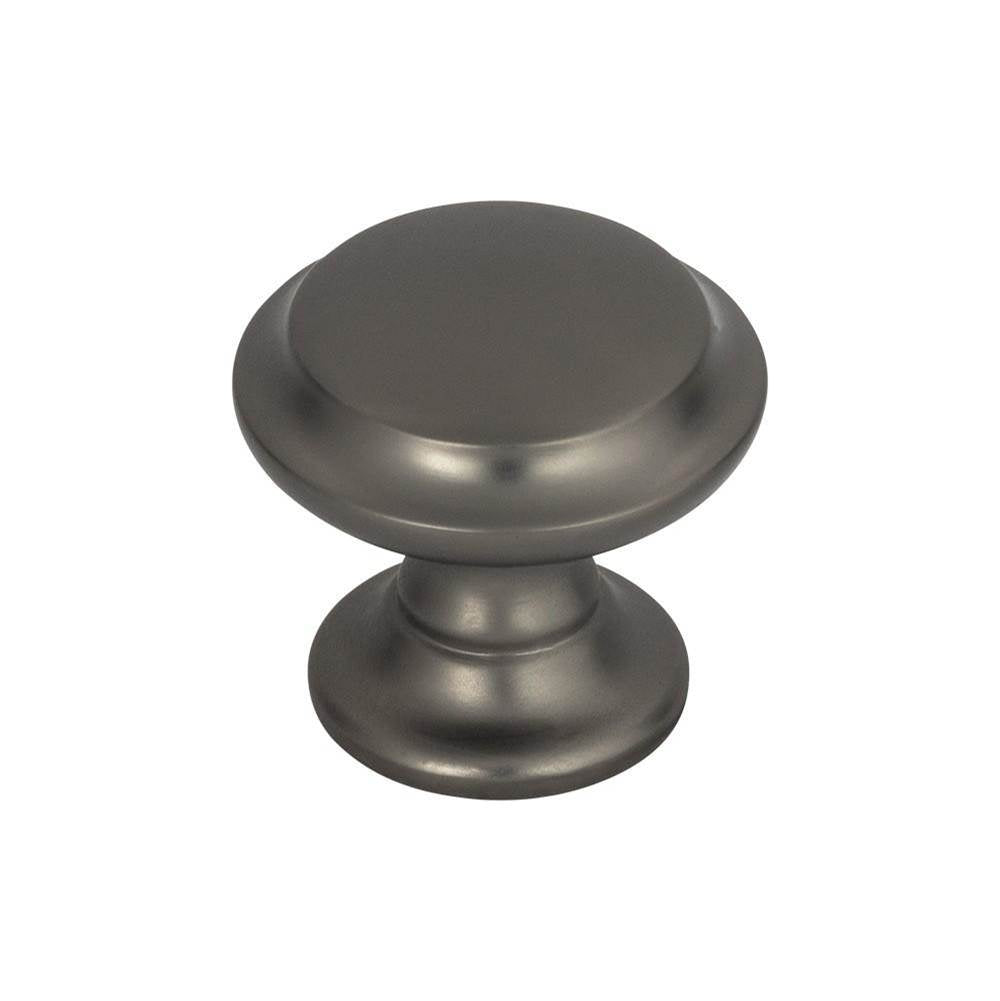 Top Knobs TK1050 Barrow Knob 1 1/4 Inch - Ash Gray