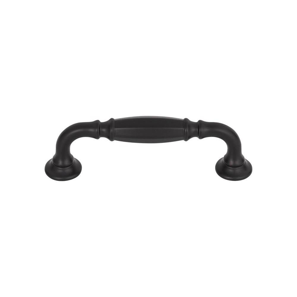 Top Knobs TK1051 Barrow Pull 3 3/4 Inch (c-c) - Flat Black