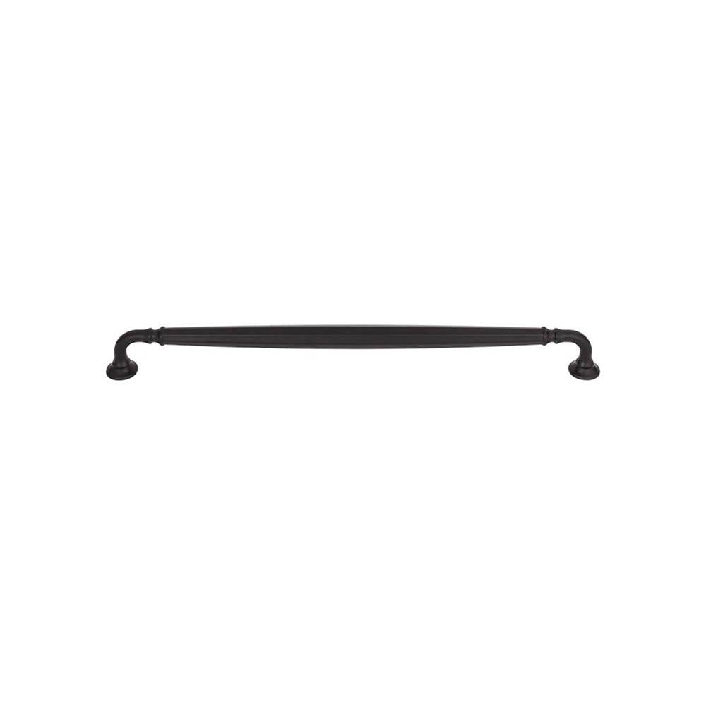 Top Knobs TK1056 Barrow Pull 12 Inch (c-c) - Flat Black