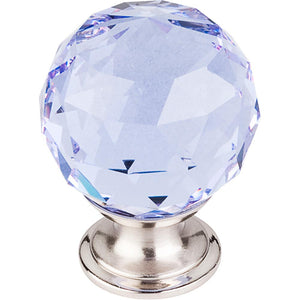 Top Knobs TK114 Light Blue Crystal Knob 1 3/8