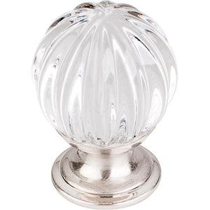Top Knobs TK127 Clear Melon Crystal Knob 1 1/8