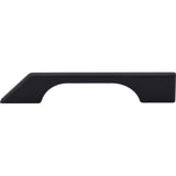 Top Knobs TK14 Tapered Bar Pull 5" - Flat Black