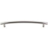 Top Knobs TK170 Curved Appliance Pull 12" - Brushed Satin Nickel