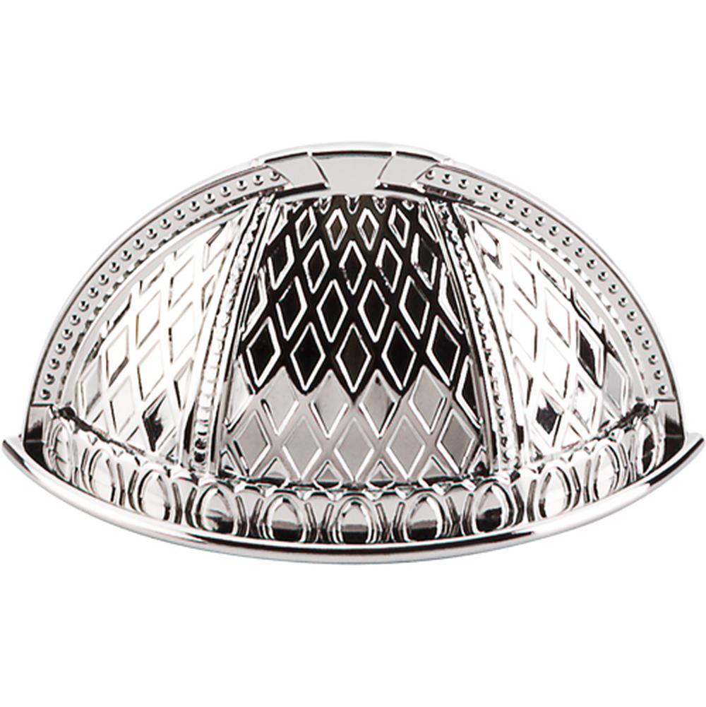 Top Knobs TK171PN Trevi Cup Pull 1 1/2" - Polished Nickel