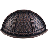 Top Knobs TK172PAR Trevi Cup Pull 2 1/2" - Patina Rouge