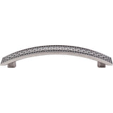 Top Knobs TK175PTA Trevi Crest Pull 5" - Pewter Antique