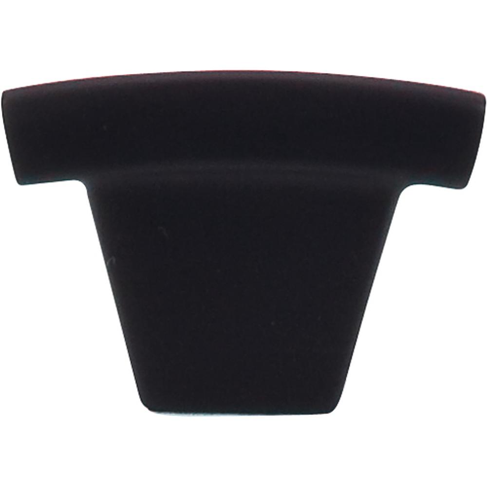 Top Knobs TK1 Arched Knob 1 1/2" - Flat Black