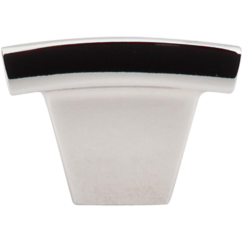 Top Knobs TK1 Arched Knob 1 1/2" - Polished Nickel