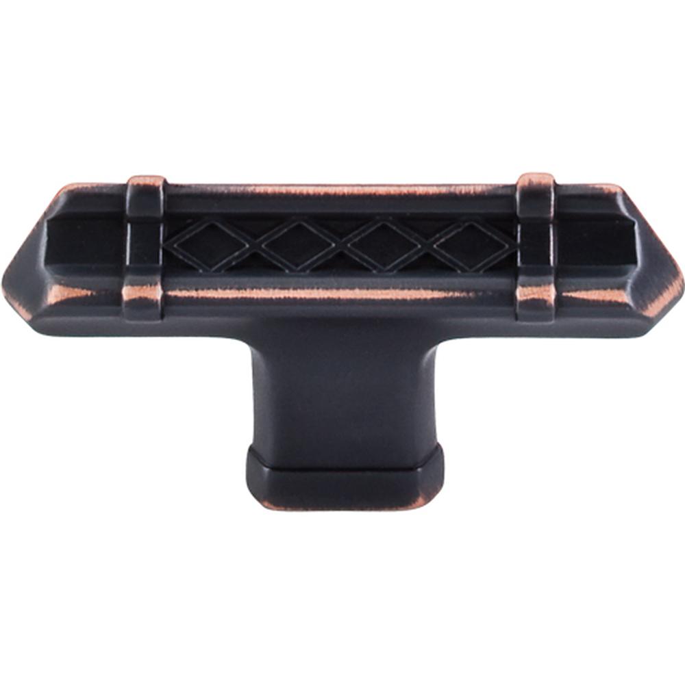 Top Knobs TK204 Tower Bridge T-Handle 2 5/8" - Umbrio