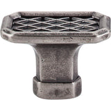 Top Knobs TK205 Tower Bridge Knob 1 1/2" - Pewter Antique