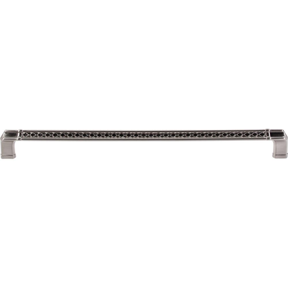 Top Knobs TK207 Tower Bridge Pull 12" - Brushed Satin Nickel