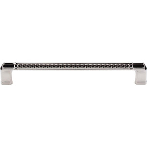 Top Knobs TK208 Tower Bridge Appliance Pull 12" - Polished Nickel