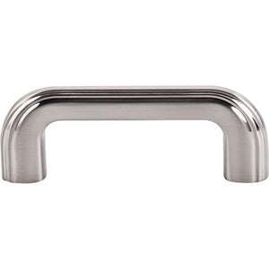 Top Knobs TK222 Victoria Falls Pull 3" - Brushed Satin Nickel