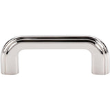 Top Knobs TK222 Victoria Falls Pull 3" - Polished Nickel