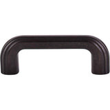 Top Knobs TK222 Victoria Falls Pull 3" - Sable