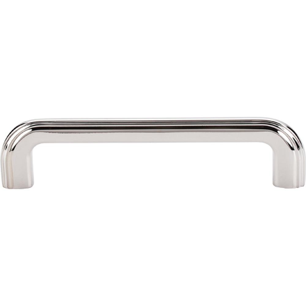 Top Knobs TK223 Victoria Falls Pull 5" - Polished Nickel