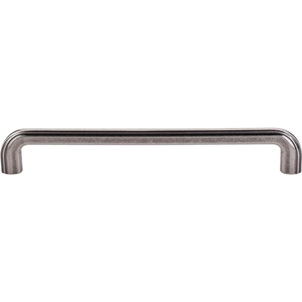 Top Knobs TK224 Victoria Falls Pull 8" - Pewter Antique