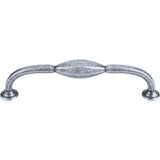 Top Knobs TK232 Chareau D-Pull Small 5 1/16" - Black Iron