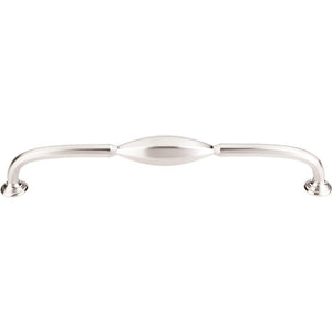 Top Knobs TK233 Chareau D-Pull Large 8 13/16" - Brushed Satin Nickel