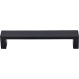 Top Knobs TK251 Modern Metro Pull 5" - Flat Black