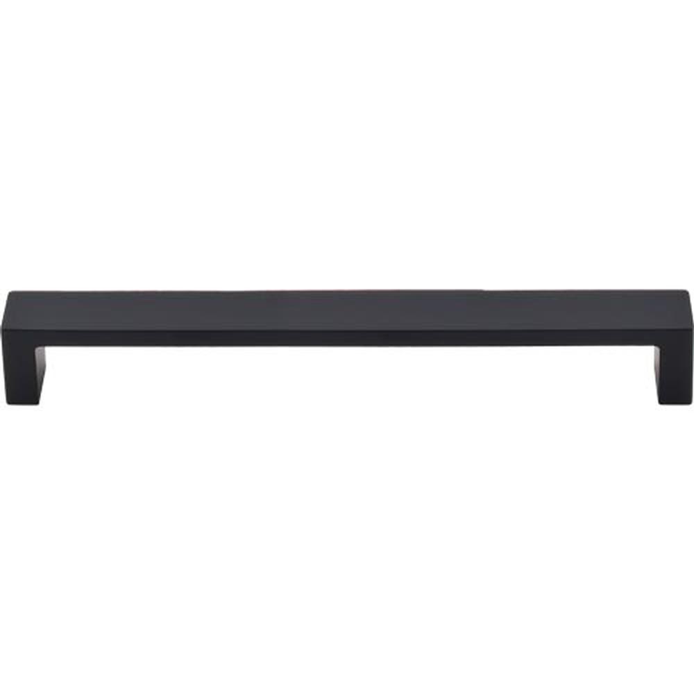 Top Knobs TK252 Modern Metro Pull 7" - Flat Black