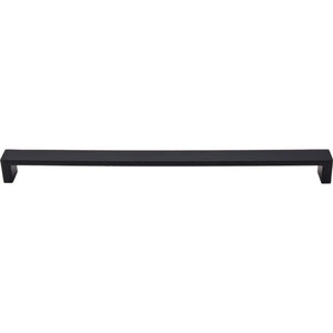 Top Knobs TK253 Modern Metro Pull 12" - Flat Black