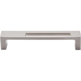 Top Knobs TK266 Modern Metro Slot Pull 5" - Brushed Satin Nickel