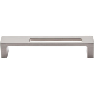 Top Knobs TK266 Modern Metro Slot Pull 5" - Brushed Satin Nickel
