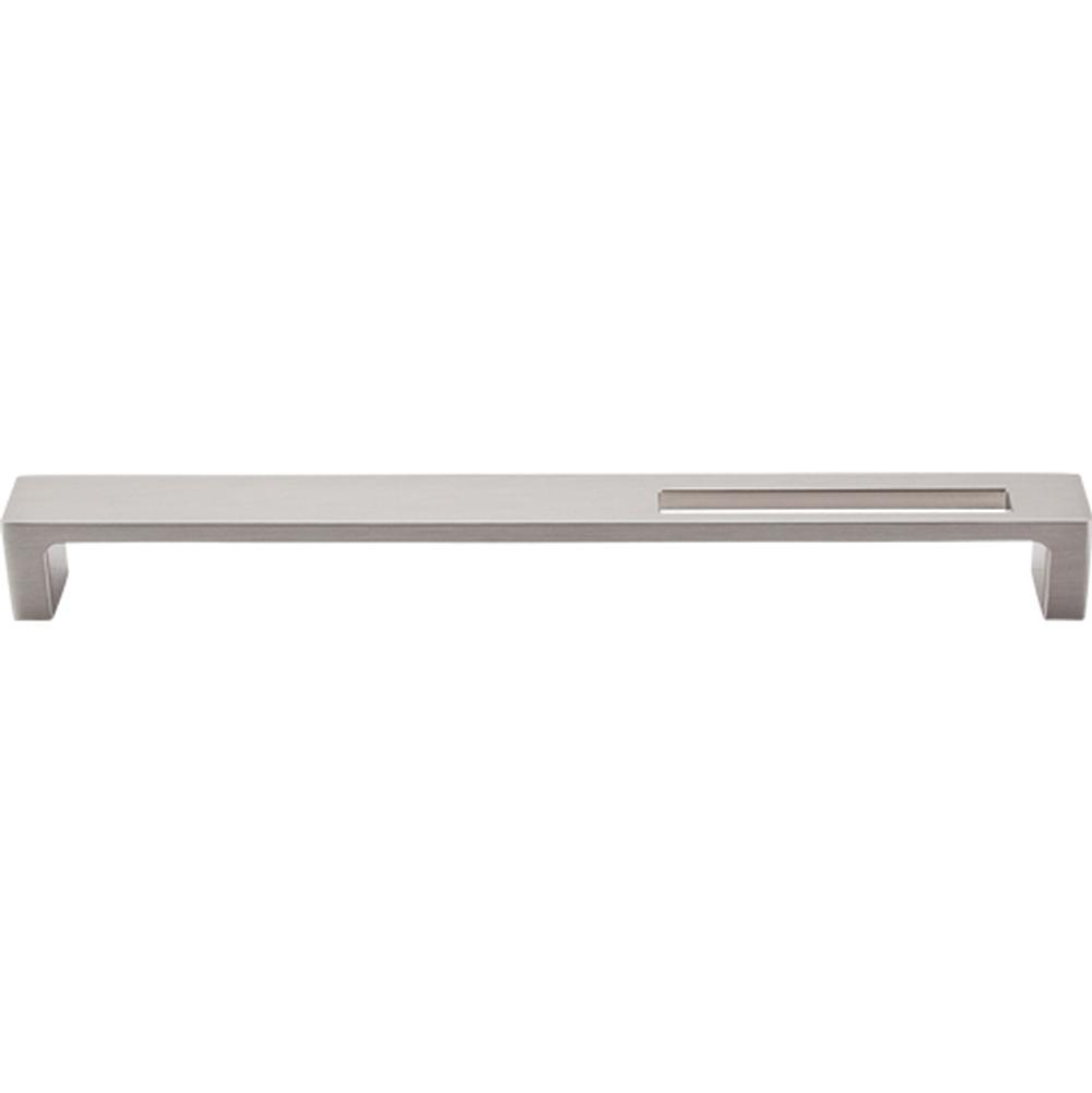 Top Knobs TK268 Modern Metro Slot Pull 9" - Brushed Satin Nickel