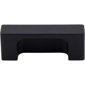 Top Knobs TK275 Modern Metro Tab Pull 2" - Flat Black