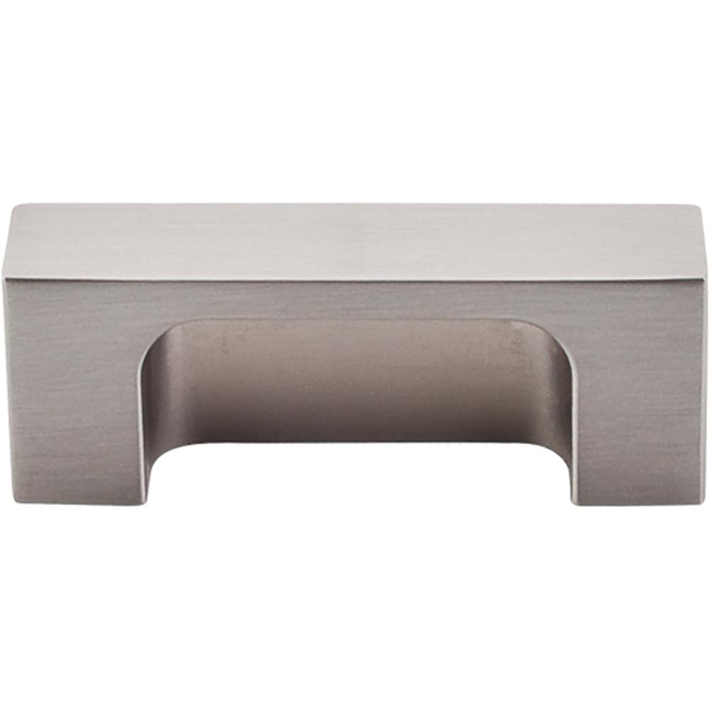Top Knobs TK275 Modern Metro Tab Pull 2" - Brushed Satin Nickel