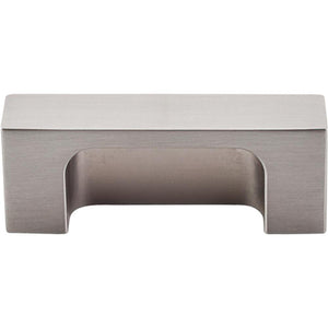 Top Knobs TK275 Modern Metro Tab Pull 2" - Brushed Satin Nickel