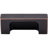 Top Knobs TK275 Modern Metro Tab Pull 2" - Tuscan Bronze