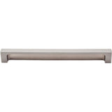 Top Knobs TK277 Modern Metro Tab Pull 8" - Brushed Satin Nickel
