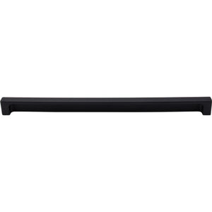 Top Knobs TK278 Modern Metro Tab Pull 12" - Flat Black