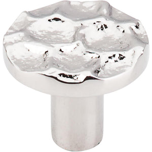 Top Knobs TK296PN Cobblestone Round Knob Medium 1 3/8