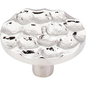 Top Knobs TK297PN Cobblestone Round Knob Large 1 15/16