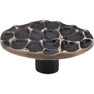 Top Knobs TK299BA Cobblestone Oval Knob Large 2 5/8