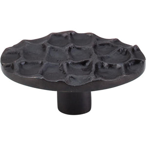 Top Knobs TK299CB Cobblestone Oval Knob Large 2 5/8