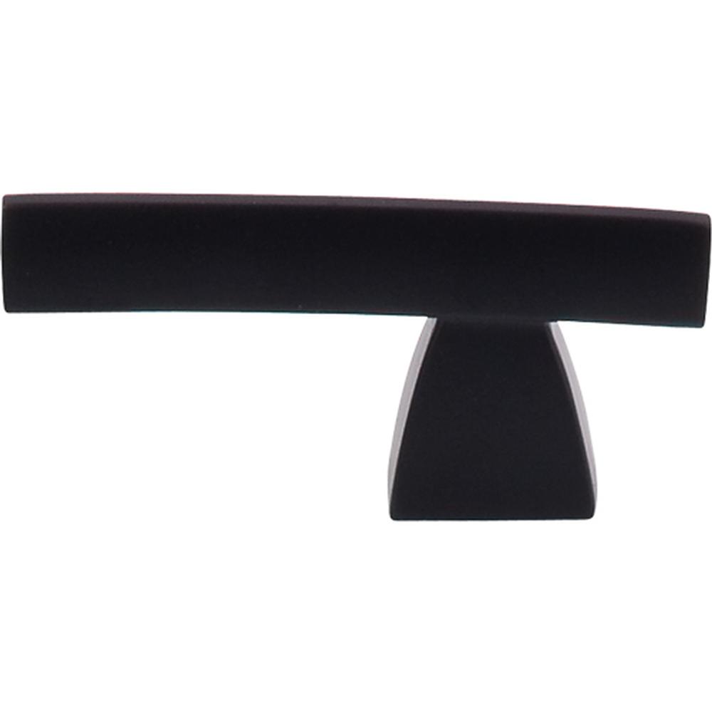Top Knobs TK2 Arched Knob/Pull 2 1/2" - Flat Black