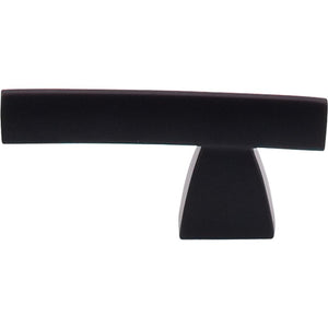 Top Knobs TK2 Arched Knob/Pull 2 1/2" - Flat Black