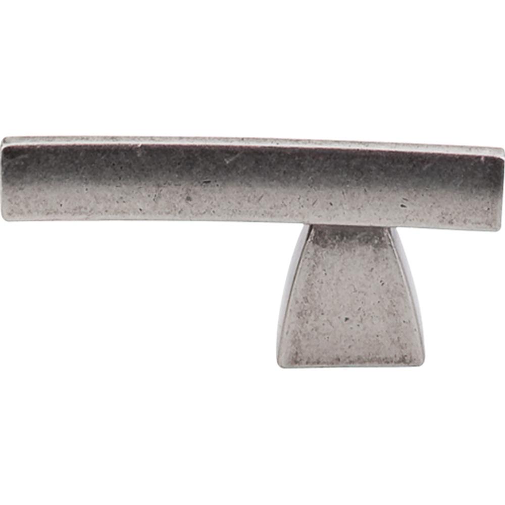 Top Knobs TK2 Arched Knob/Pull 2 1/2" - Pewter Antique
