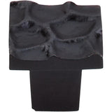 Top Knobs TK300CB Cobblestone Knob Small 1 1/8" - Coal Black