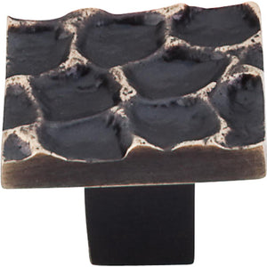 Top Knobs TK301BA Cobblestone Knob Medium 1 3/8" - Brass Antique