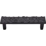 Top Knobs TK304CB Cobblestone Pull 3 3/4" - Coal Black