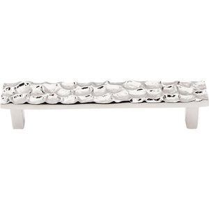 Top Knobs TK305PN Cobblestone Pull 5 1/16" - Polished Nickel