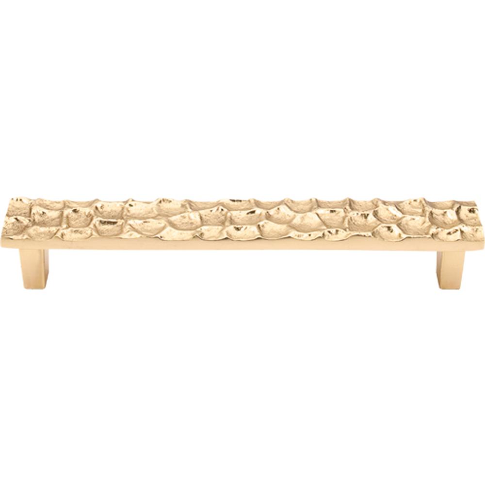 Top Knobs TK306BR Cobblestone Pull 6 5/16" - Brass