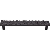 Top Knobs TK306CB Cobblestone Pull 6 5/16" - Coal Black