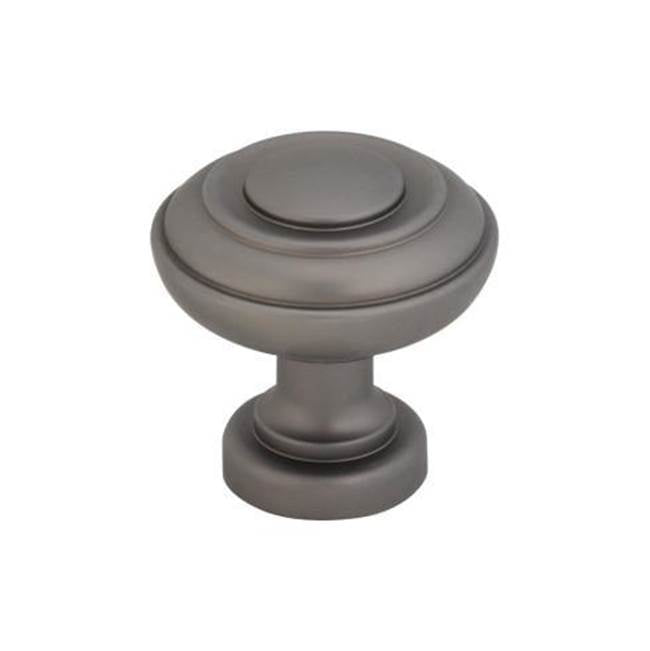 Top Knobs TK3070 Ulster Knob 1 1/4 Inch - Ash Gray